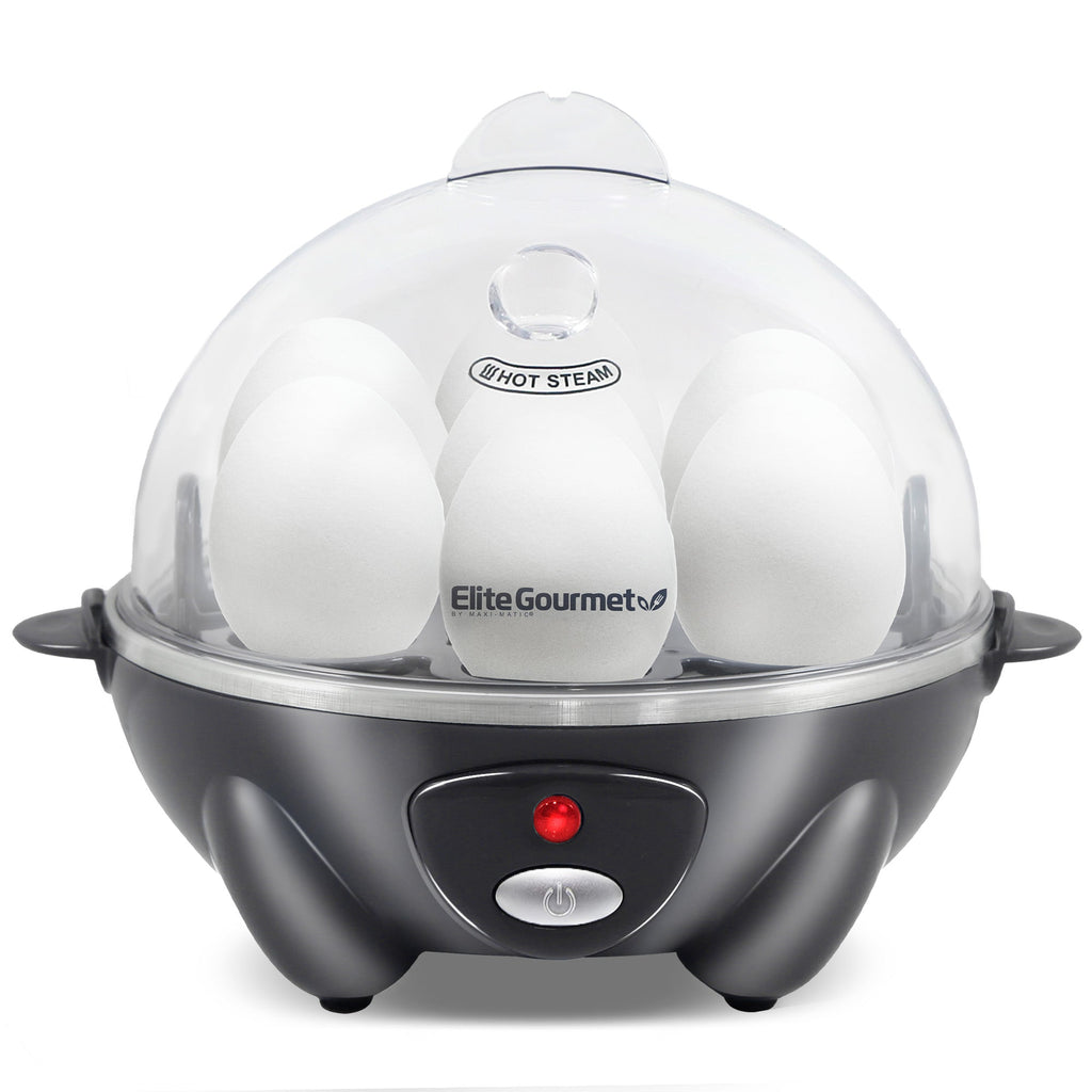 Gray Automatic Egg Cooker