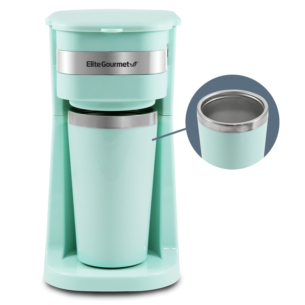 Products 14oz Single-Serve Personal Coffee Maker (Mint)