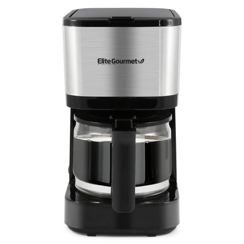 5-Cup Automatic Brew & Drip Coffee Maker