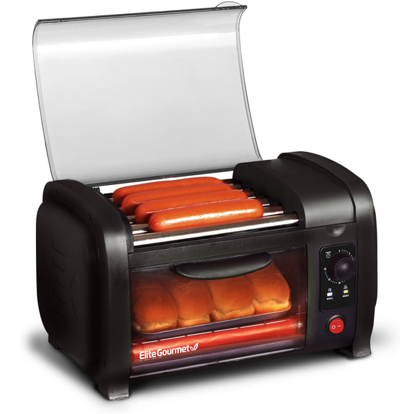 Hot Dog Roller Toaster Oven & Bun Warmer