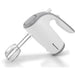 5 Speed Hand Mixer with Beater Storage. (Color : gray and white)