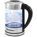 1.7L Glass Cordless Electric Programmable Water Kettle