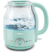 1.2L Electric BPA-Free Glass Kettle, Cordless 360°, Auto Shut-Off (Mint green)