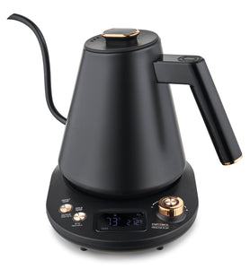 Elite Gourmet Ekt-1203w 1350W Double Wall Insulated Cool Touch Electric Water Tea Kettle, BPA Free Stainless Steel Interior and Auto Shut-Off
