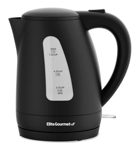 Elite Gourmet 1.2L Cool-Touch SS Electric Kette 