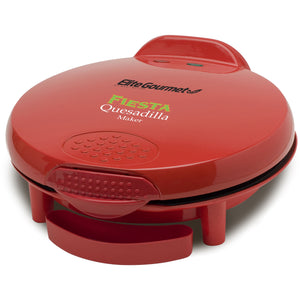 11" Non-Stick Electric Quesadilla Maker - 6-Wedges (Red)