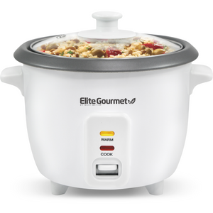 Elite gourmet stainless steel rice cooker sales
