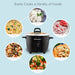 10-Cup Rice Cooker with Stainless Steel Cooking Pot