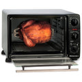 23L countertop XL rotisserie toaster oven, 6-slice.