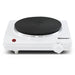 Countertop Single Electric Flat Burner (White)