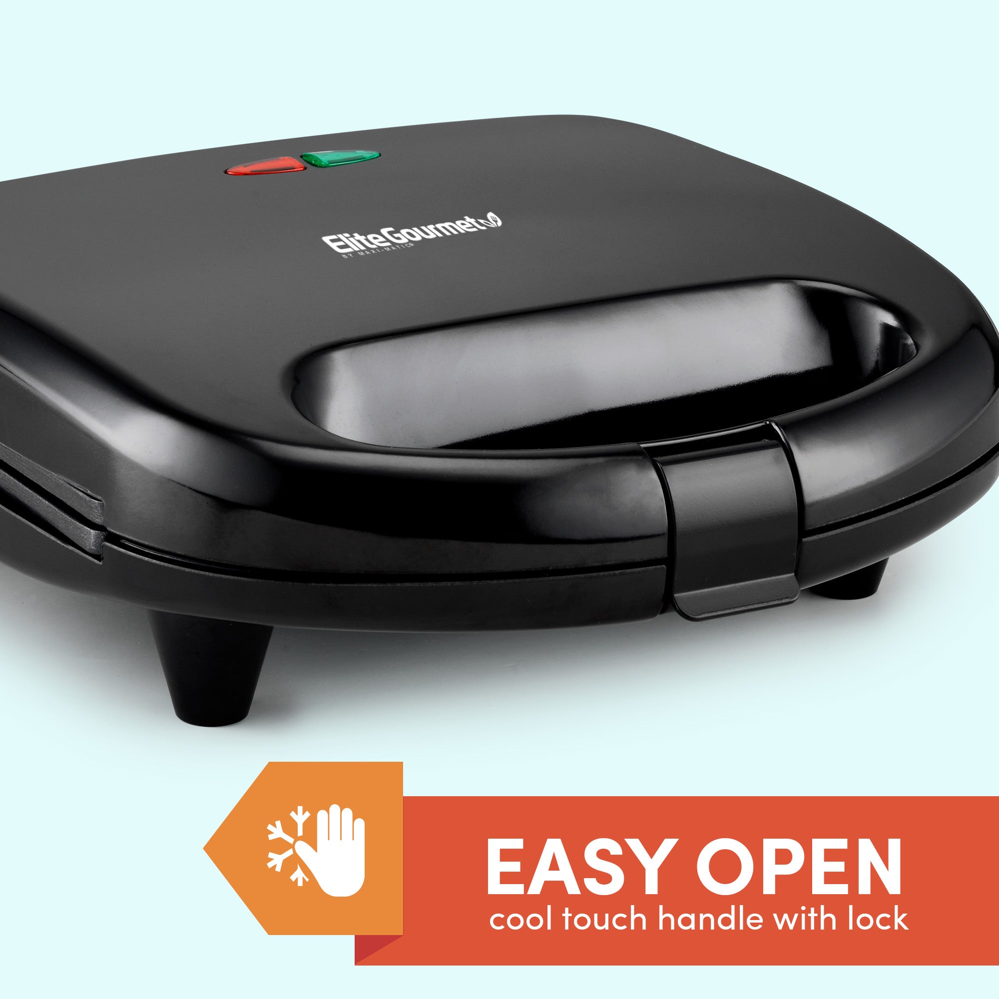 2-Slice Cool Touch Sandwich Maker – Shop Elite Gourmet - Small