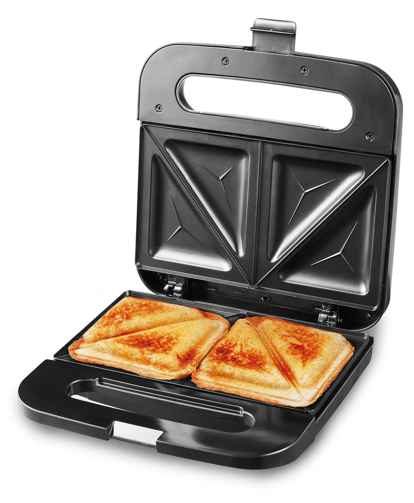 Mini Sandwich Machine, Portable 2-In-1 Waffle Maker Panini Press Grill in  2023