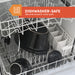 Dishwasher-safe lids and ceramic inner pots.