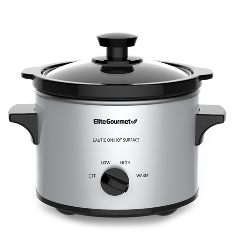 2 Qt. Electric Stainless Steel Slow Cooker