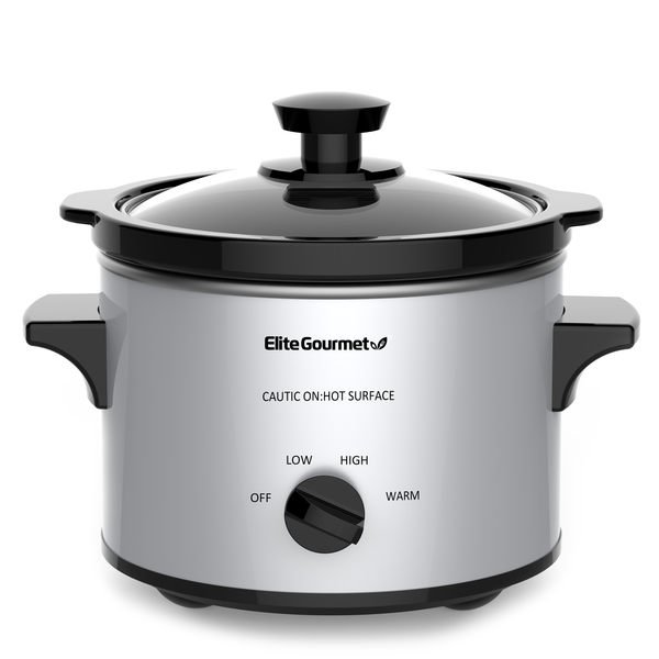 2 Qt. Electric Stainless Steel Slow Cooker