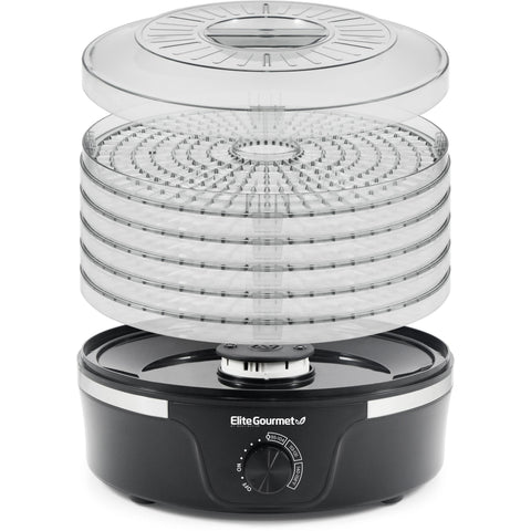 Image showing parts of 5 Tier Food Dehydrator with Adjustable Temperature Controls