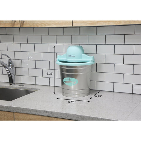 15.25" height x 12.25" width x 8.75" depth